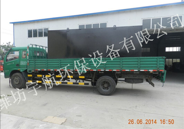 一体化污水处理设备的工作注意事项